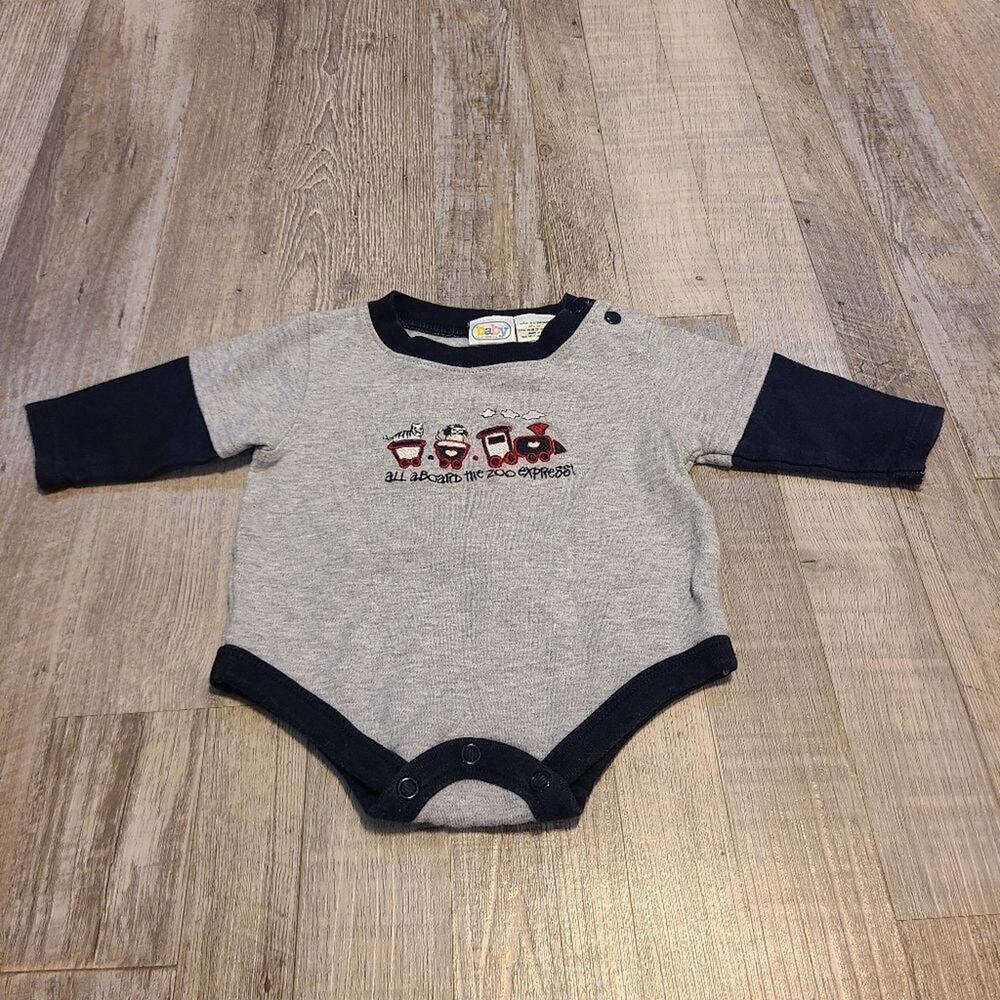 Baby connection 0 to 3 months long sleeve one piece